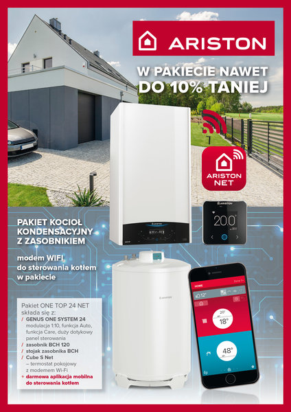 Ariston – w pakiecie nawet do 10% taniej!