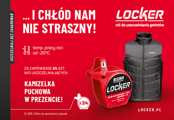 Bisan – promocja produktu LOCKER 150 m!