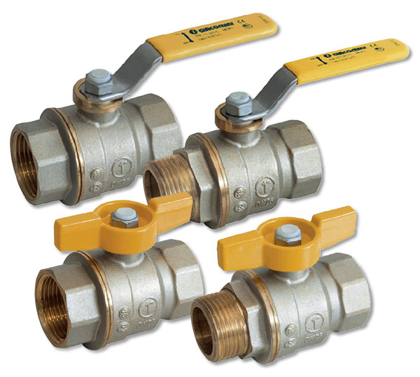 Zawory kulowe do gazu  concept by Giacomini