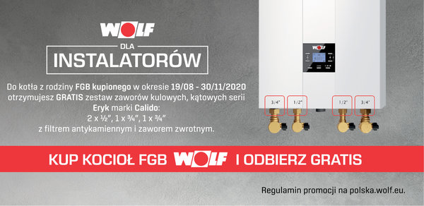 Kocioł kondensacyjny Wolf FGB-24 wyprodukowany w Niemczech, zaprojektowany dla Ciebie