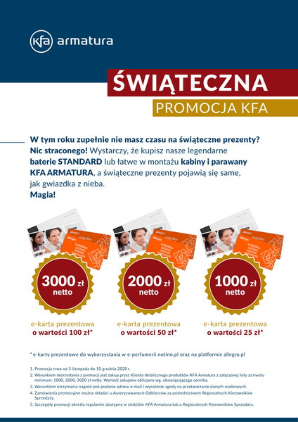 Promocja świąteczna - KFA Armatura
