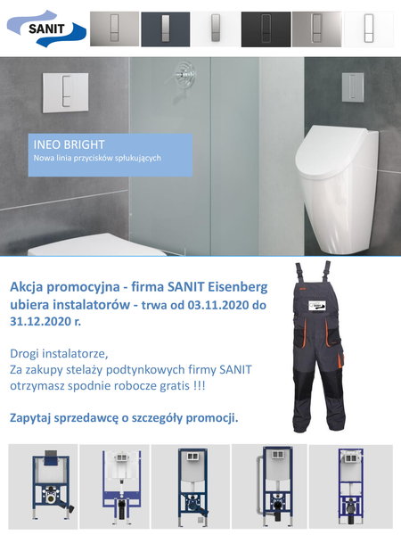 Promocja dla Instalatora - Sanit