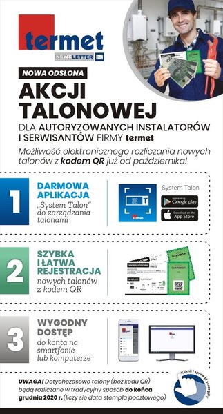 Termet - promocja akcji talonowej!