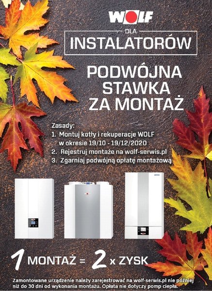 Zarabiaj 2 x więcej z Wolf! 