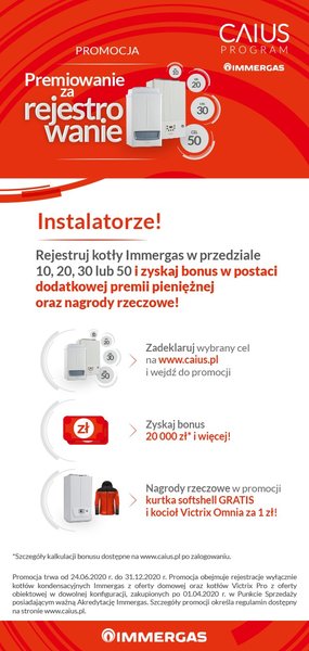 Immergas - promocja 2020