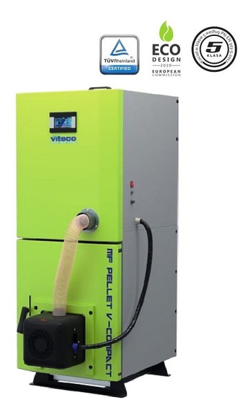 NOWOŚĆ - kocioł pelletowy Viteco MF PELLET V-COMPACT