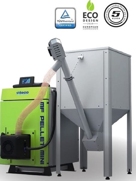 NOWOŚĆ - kocioł pelletowy Viteco MF PELLET MINI