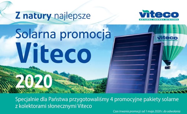 Solarna promocja Viteco 2020 rok