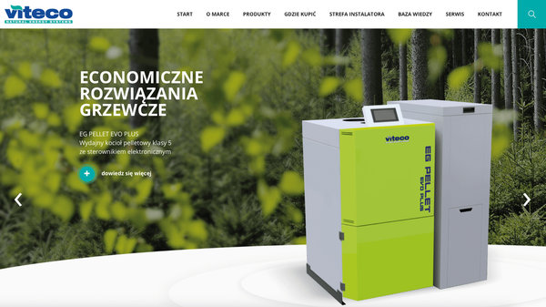 Nowa strona internetowa  marki Viteco