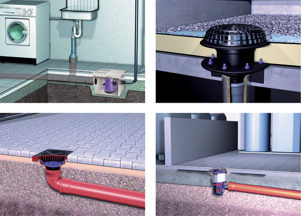 Systemowe odwodnienia dla całego budynku – od garażu aż po dach marki concept by Kessel