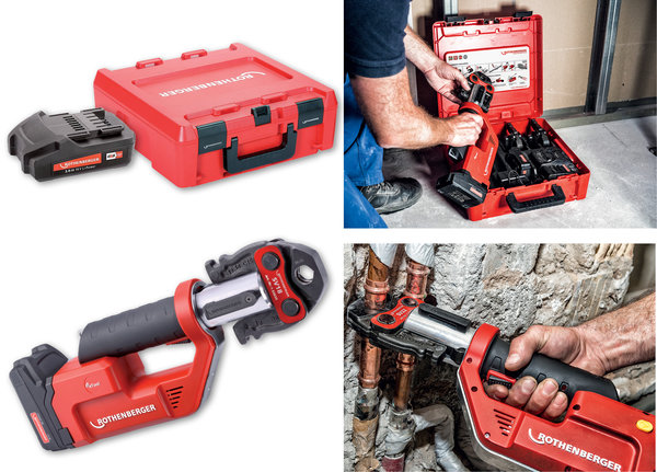 Rothenberger - Zestaw ROMAX Compact TT dla systemu QIK