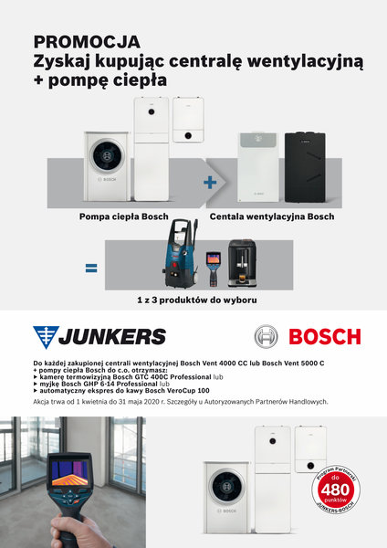 Wiosenne promocje Junkers-Bosch