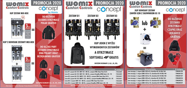 Promocje sezonowe na produkty concept by Womix