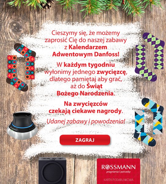 Konkurs - Adwentowy kalendarz firmy Danfoss!!!