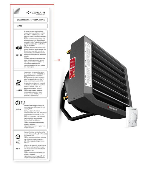 Flowair – nowa akcja promocyjna  nagrzewnic wodnych LEO