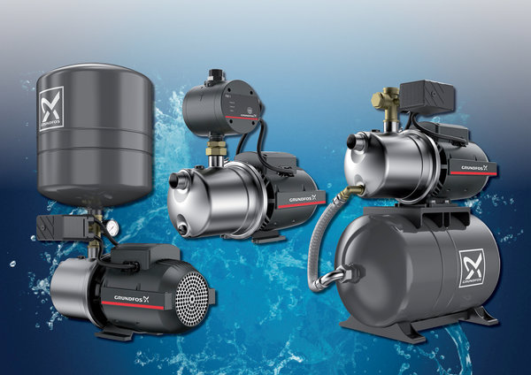 Nowe produkty Grundfos  do podnoszenia ciśnienia wody – JP