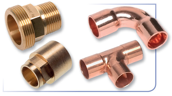 Bezpieczne i higieniczne  złączki lutowane SANHA do instalacji gazów medycznych