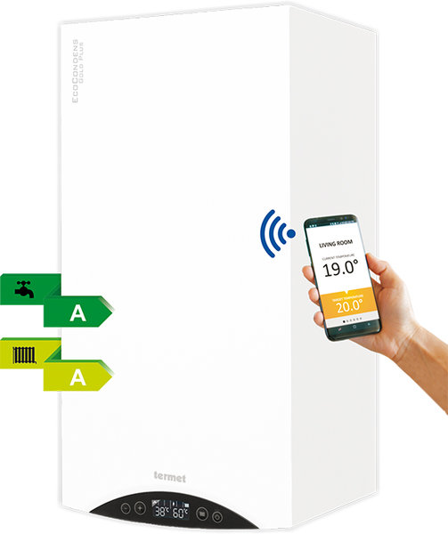 Kotły kondensacyjne ECOCONDENS GOLD PLUS marki Termet