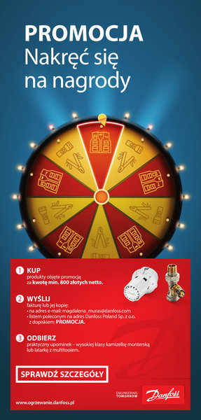 Nakręć się na nagrody! Promocja na zawory i termostaty