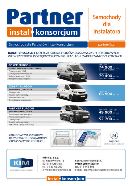 Samochód dla Instalatora!