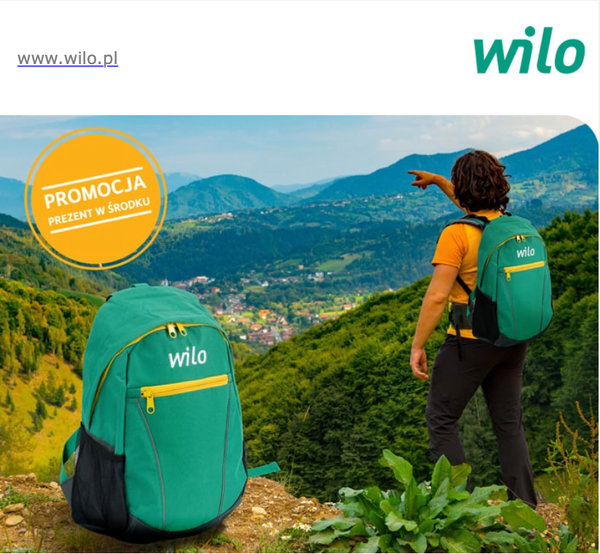 Kup pompę Wilo-Yonos MAXO z plecakiem Wilo w opakowaniu!