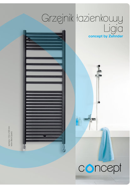 concept by Zehnder – grzejnik łazienkowy Ligia