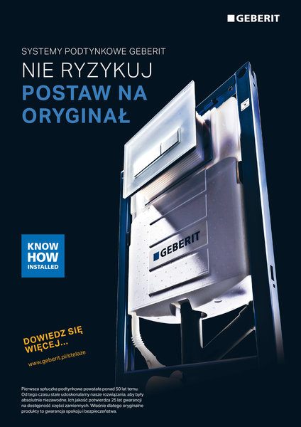 Systemy podtynkowe Geberit