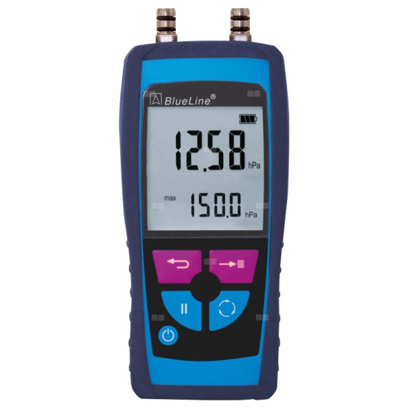 Manometr elektroniczny AFRISO S2680 8000Pa, z wyświetlaczem, z przewodami pomiarowymi