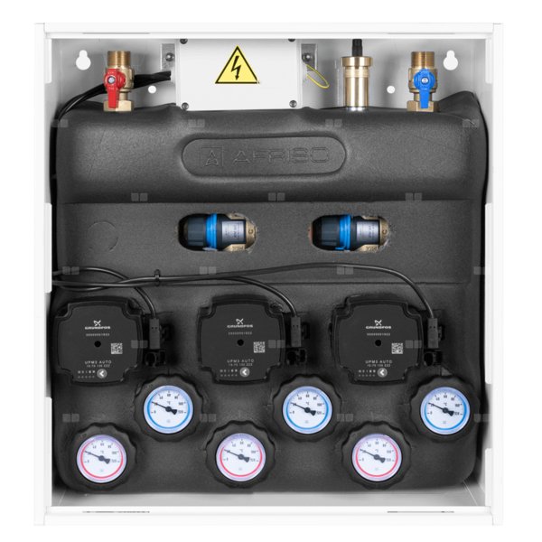 Grupa pompowa AFRISO PrimoBox AZB 311 GZ x GW 3/4'' x 3/4'', z zaworem termostatycznym, z izolacją
