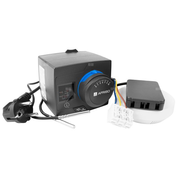 Regulator pogodowy ARC 345 ProClick, 3 czujniki, 230 V AC, z funkcją sterowania pompą