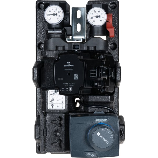 Grupa pompowa PrimoTherm C130-2 DN20 3-WM-SM Vario GP, zawór mieszający ARV Kvs Vario, siłownik ARM 343, pompa Grundfos