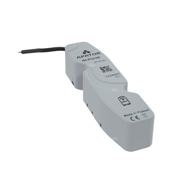 Nadajnik danych, Moduł impulsowy IN-PULSE w wyk. IP68 dla mierników do wody irygacyjnej WI w stopniu ochrony IP68: DN 40-DN 250, impulsowanie 10000l/impl.