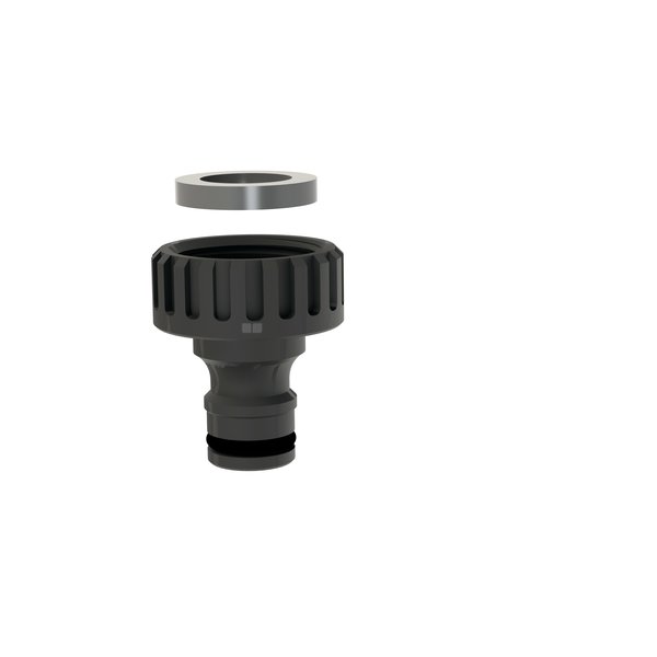 Szybkozłączka plastikowa 3/4'', czarna