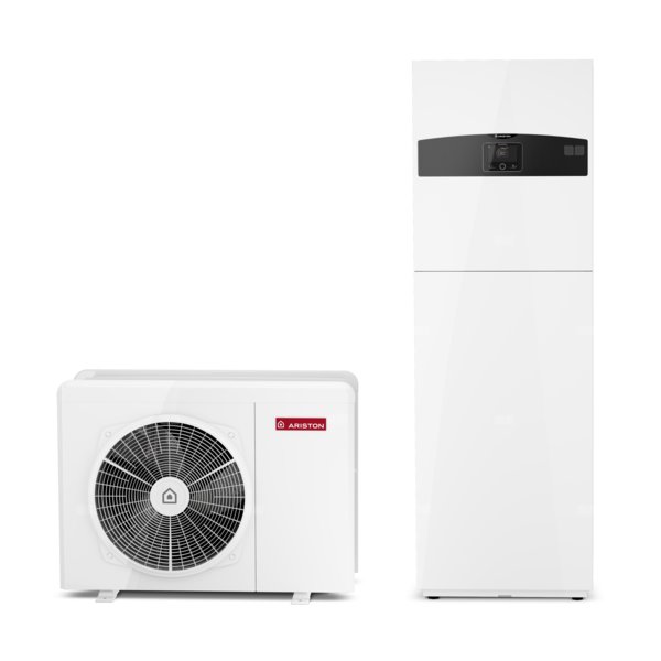 Pakiet - Pompa ciepła powietrze-woda split ARISTON NIMBUS COMPACT S NET R32 3.5 kW 230 V + Moduł naścienny SENSYS HD + Moduł komunikacji internetowej (aplikacja Ariston Net)