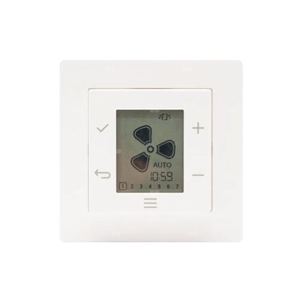 Ventiflow Control Podtynkowy programator z wyświetlaczem sterujący wentylacją ORCON
