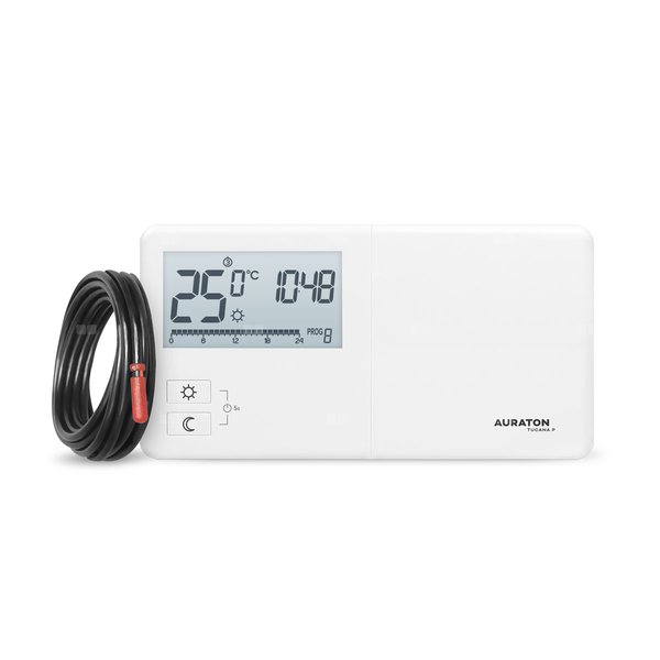 AURATON Tucana P - Tygodniowy, przewodowy regulator temperatury (jednoczujnikowy)