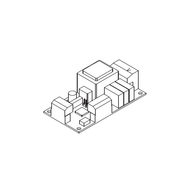 Zestaw do sterowania drugą-trzecią-bezpośrednią-mieszaną strefą