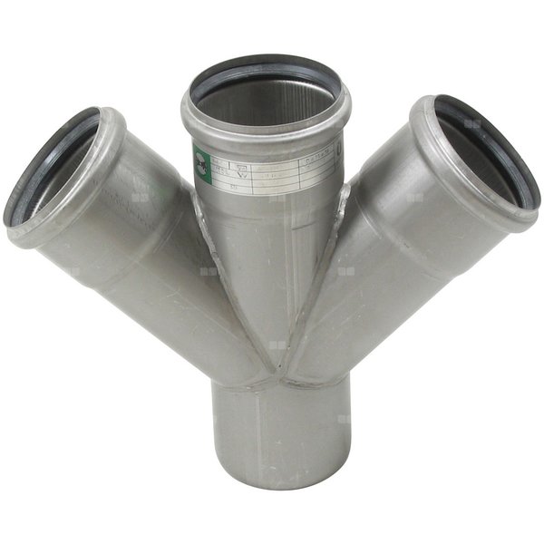 Czwórnik jednopłaszczyznowy 45 st./ 180 st. 75X75 mm, stal kwasoodporna
