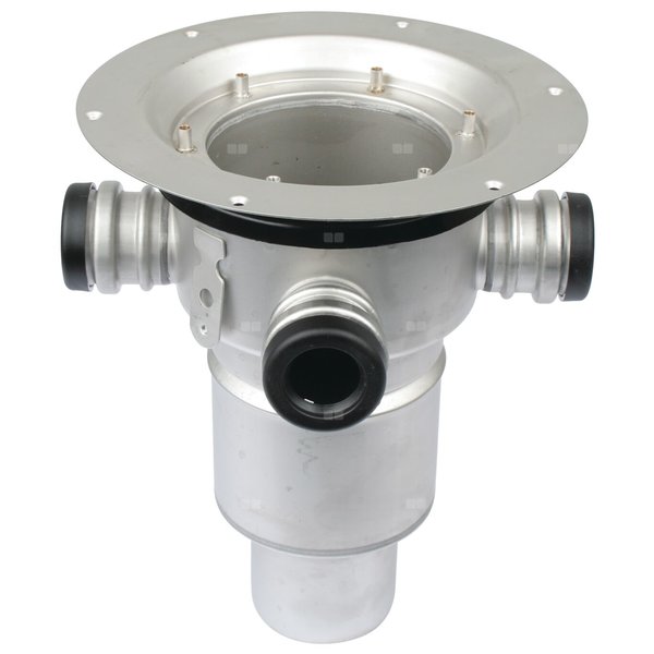 Odpływ podłogowy, regulowana część dolna MULTI, niska