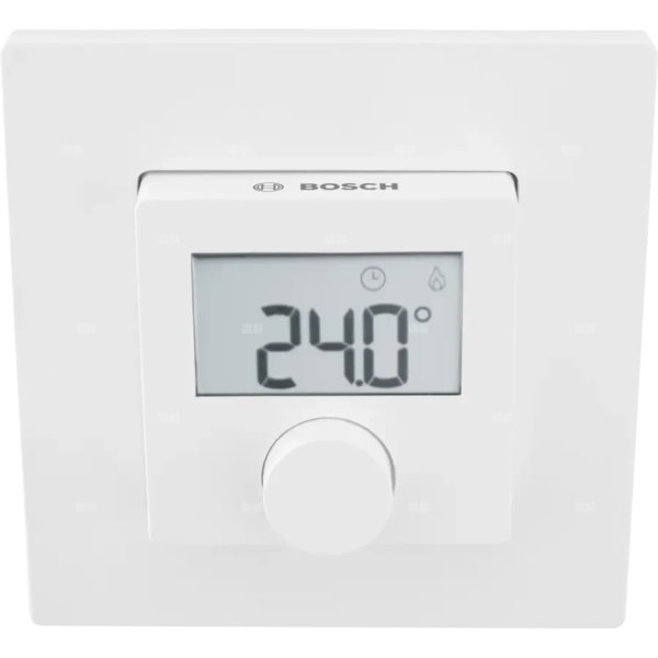 CR11 regulator pokojowy do montażu na ścianie, bez programowania czasowego do: 1 obiegu c.o. bez zaworu mieszającego, wyświetlacz, regulator zdalnego sterowania w połączeniu z regulatoremCW400, CW800 lub panelem sterowania serii 800.