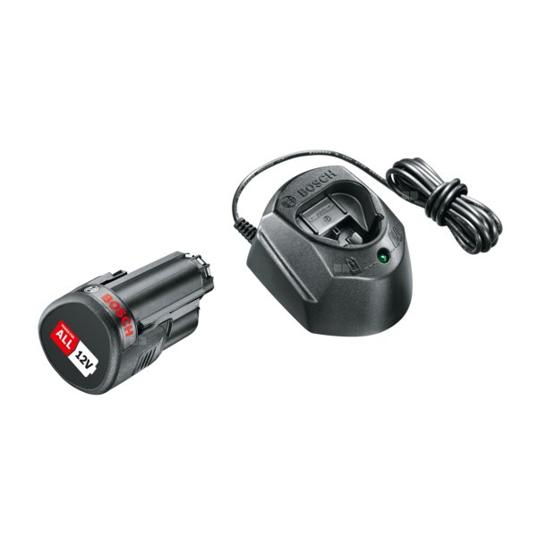 Bosch ładowarka + bateria 1,5Ah 12V do narzędzi akumulatorowych Bosch Zielony
