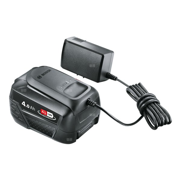 Bosch ładowarka + bateria 4Ah 18V do narzędzi akumulatorowych Bosch Zielony
