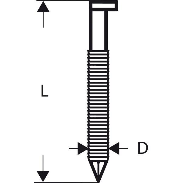 GWÓŹDŹ SN34DK 50R 2.8MM 3000 PC