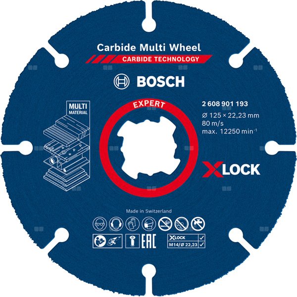 TARCZA EXPERT X-LOCK CMW 125X22.23MM