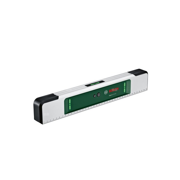 Poziomica elektroniczna z diodami LED o długości 40 cm, dokładność do 0,1 st. dla kątów 0 st., 90 st., 180 st. i 270 st.