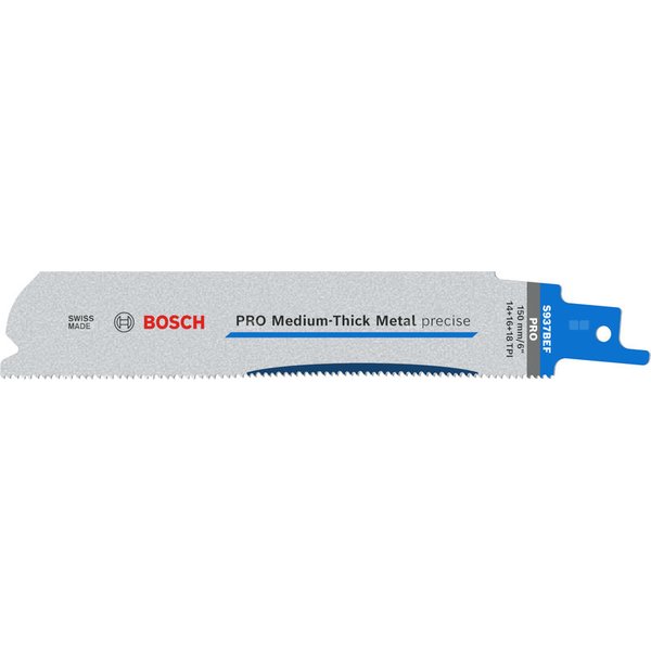 Ostrze PRO Medium-Thick Metal precise S937BEF, 1,1 x 25 x 150 mm, 25 szt.