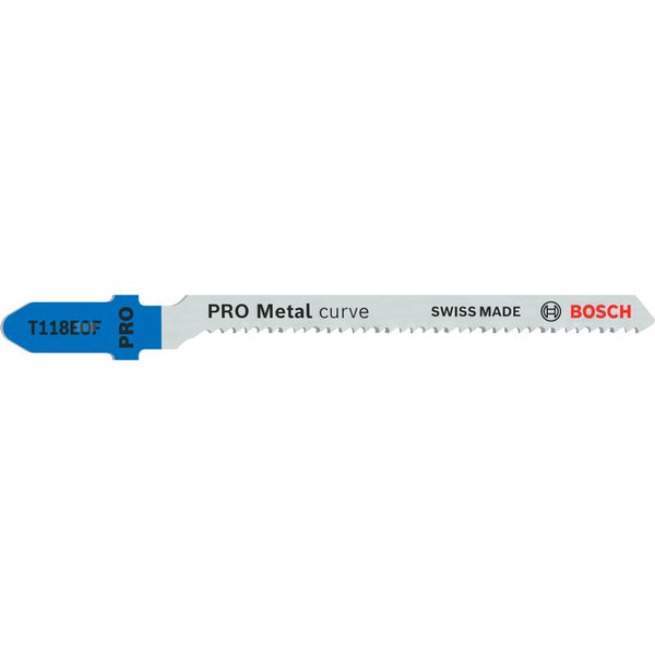 Brzeszczot do wyrzynarki PRO Metal curve T118EOF, 83 mm, 2 szt.