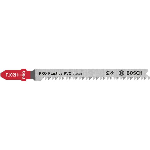 Brzeszczot do wyrzynarki PRO Plastics PVC clean T102H 100 mm, 2 szt.