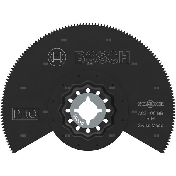 Brzeszczot segmentowy PRO ACZ 100 BB, 100 mm, 10 szt.