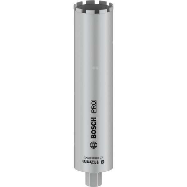 Koronka wiertnicza do pracy na mokro PRO Core Cutter wet, 112 x 450 mm, 1 1/4'' UNC
